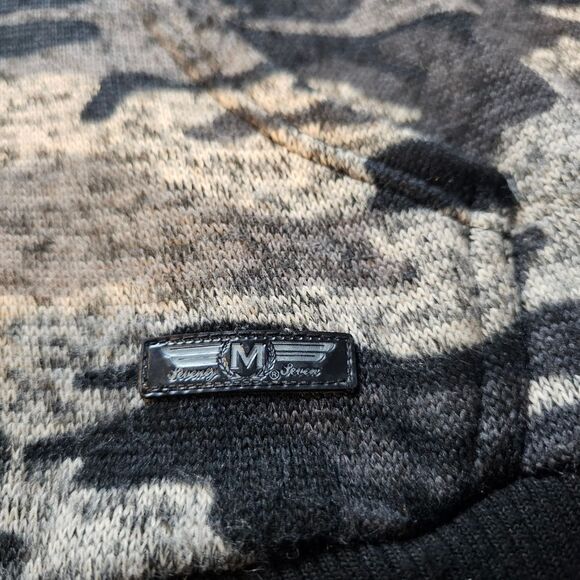 Most Official Seven Artic Winter Camouflage Thick Chunky Streetwear Hoodie 3XL - Picture 6 of 14